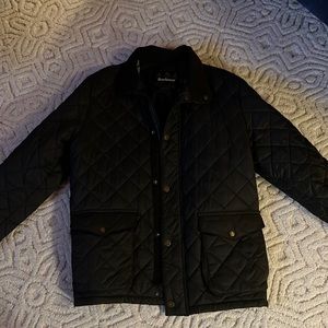 Men’s Large Green Barbour Quilted Jacket